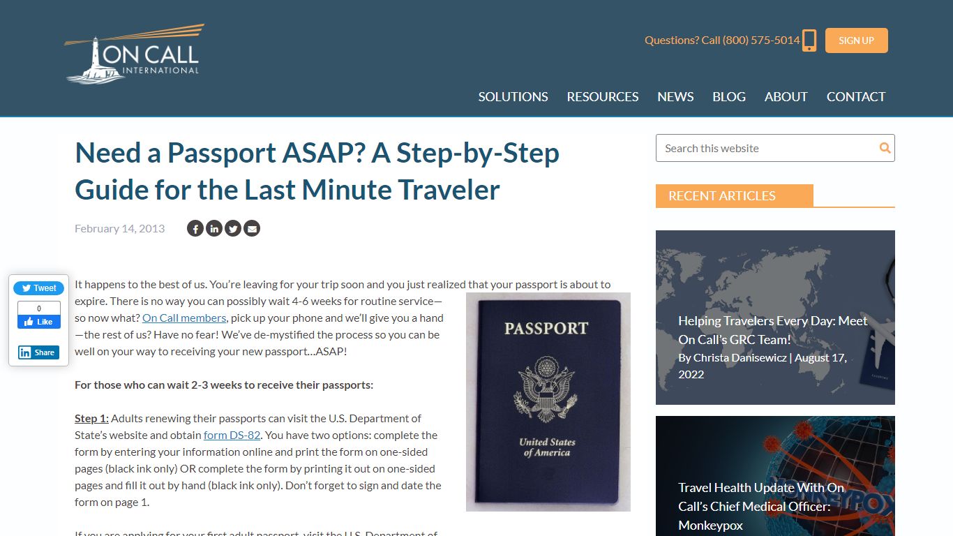 Need a Passport ASAP? A Step-by-Step Guide for the Last Minute Traveler